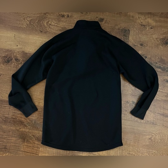 REI Mens 1/4 quarter zip mock turtleneck Sz Medium black - Picture 5 of 6